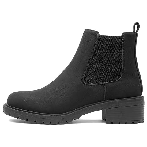 Lilley Morag Womens Black Chelsea Boot Cover