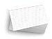50 Blank 4"x6" Heavy Duty 14PT Ruled/Lined Postcards (Index Cards)