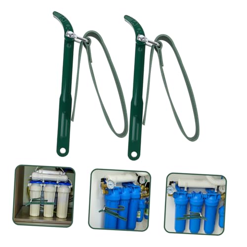 Llave de correa WOONEKY para desmontaje de accesorios de agua atascados 7