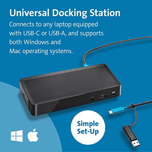 Kensington SD4700P Displaylink Docking Station – Dual Display for Any MacBook M1/M2/M3/M4 or Windows; 60W Power Delivery; TAA Compliant (K38240NA) by Kensington - Image 5
