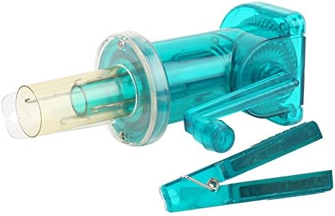 HEEPDD Hand Operated Knitting Machine, Mini Knitting Mill Household Spool Knitter Sweater Bracelet Weave Sewing Tool