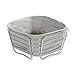 KESPER 90871 Panier de Pain/Fruits Acier Inoxydable Argent/Gris 21 x 12 x 11 cm