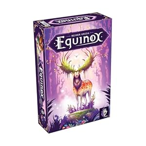 Equinox Board Game (Purple Version) - Strategic Betting and Creature Competition Game, Fun Family Game for Adults and Kids, Ages 10+, 2-5 Players, 40-60 Minute Playtime, Made by Plan B Games