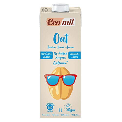 NUTRIOPS ECOMIL Oat No Added Sugars Calcium Bio, 1 l, standaard, uniek