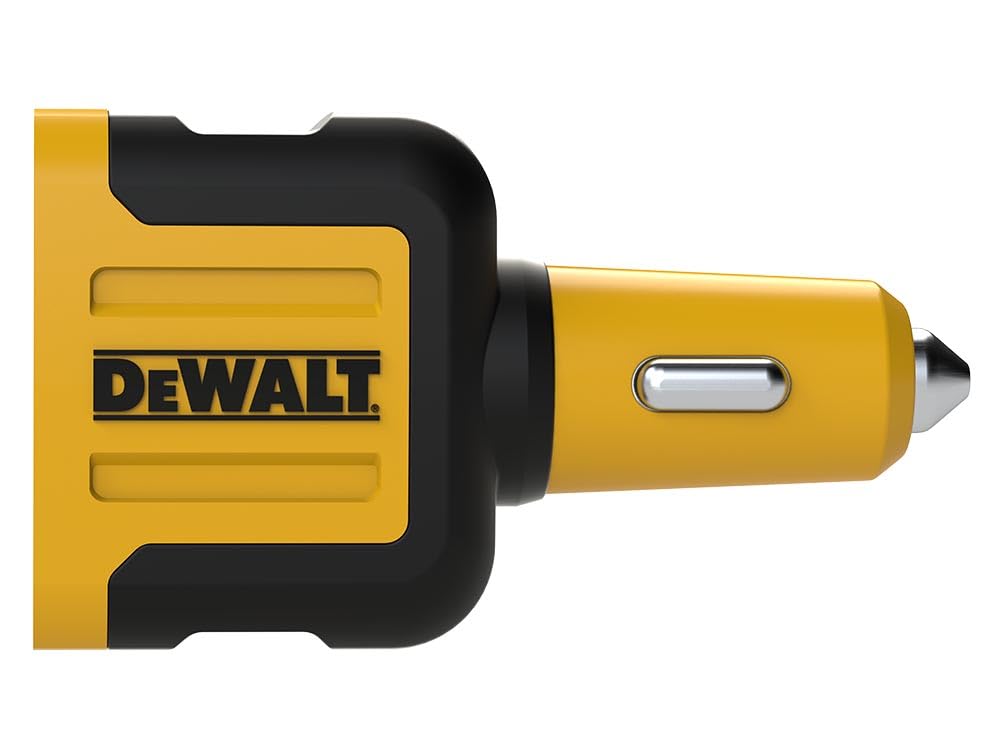 DEWALT Cargador de coche PPS PD de 2 puertos de 120 W