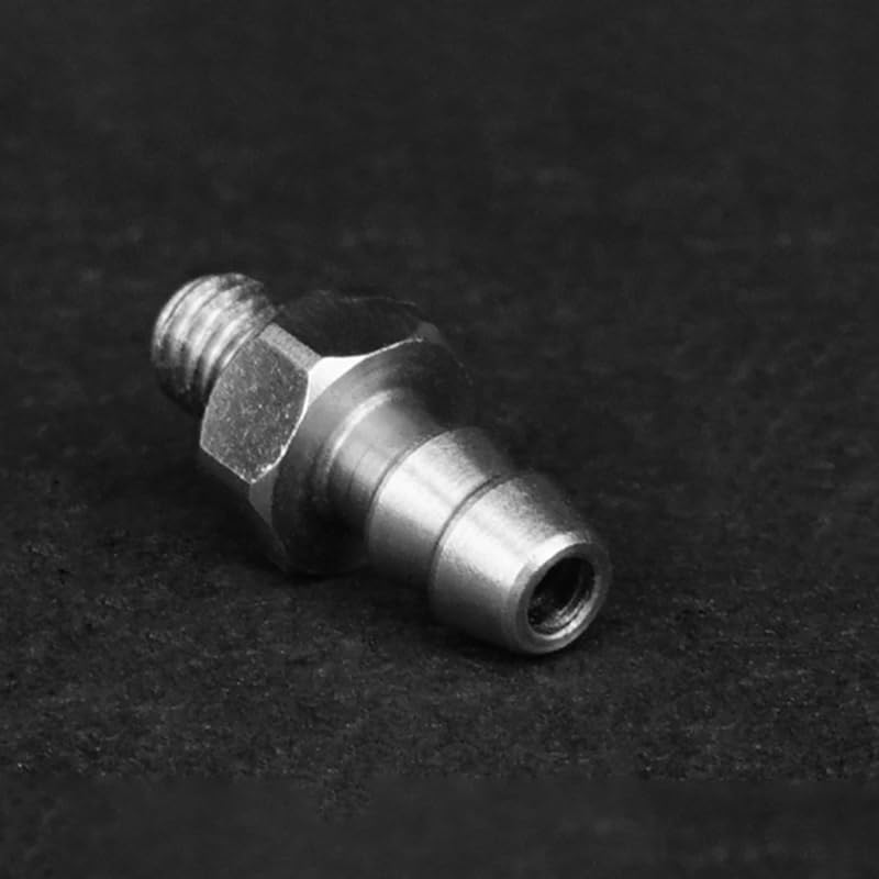 TOUCAN RC HOBBY LESU A M3 Metal Straight Nozzle for 1/14 RC Tractor Truck Handmade DIY Model Car for Tamiya