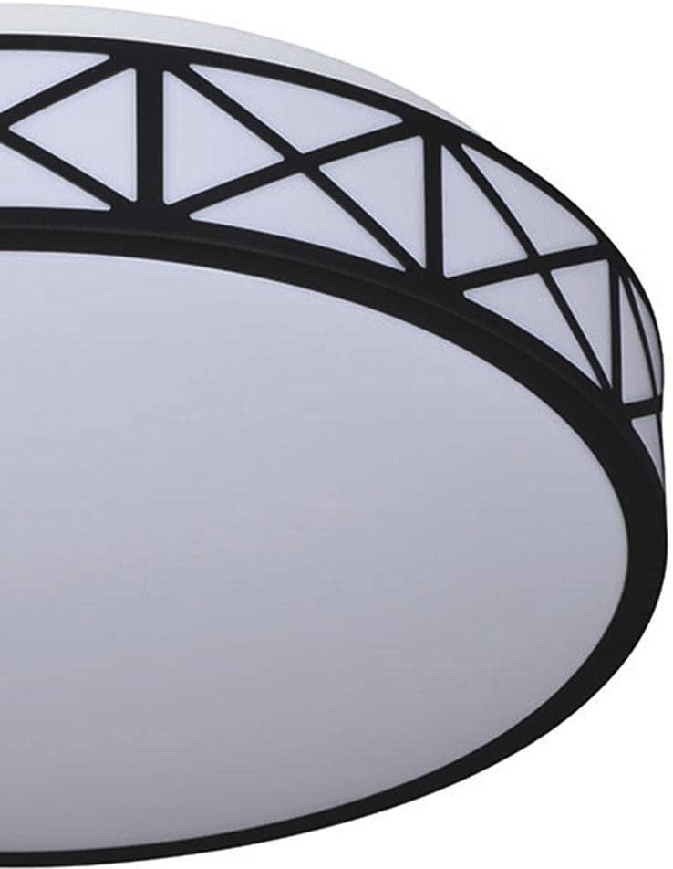 Patriot Lighting Criss Black Integrated LED Flush Mount Ceiling Light