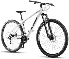 KSW Bicicleta Aro 29 XLT 100 21 V Quadro Alumínio Freio a Disco