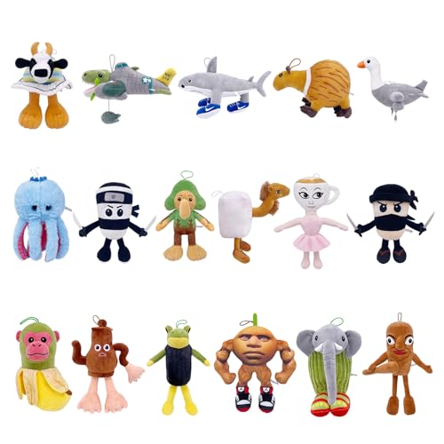 イタリアンブレインロット ぬいぐるみ ブレインロット ぬいぐるみ ブレインロット ネットミーム ネット アニメ 装飾品 誕生日 贈り物 クリスマス プレゼント (サメTralala)