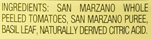 San Marzano Certified Cento Italian Peeled Tomatoes, Case of 4 /28 oz