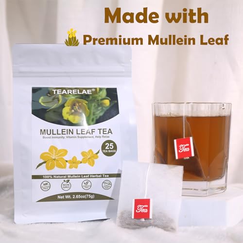 Tearelae Mullein Tea Bags For Lungs thumb #1