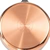 BergHOFF Vintage Tri-Ply Copper 9.5in Dutch Oven 5.75qt. With Matching Lid, Hammered, Long Ergonomic Shaped Handle, 3-layer Base, Gold #3