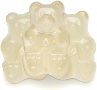Flavorful, Fresh & Soft Gummi Bears, World's Best Gummy Candy in Bulk, 1 LB Pack of Gummy Bears (Pineapple)