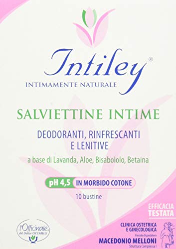 S.O.S Dr. Ciccarelli Intiley Toallitas Intime - Paquete de 10 bolsas, 100 gr - [Pack de 12]