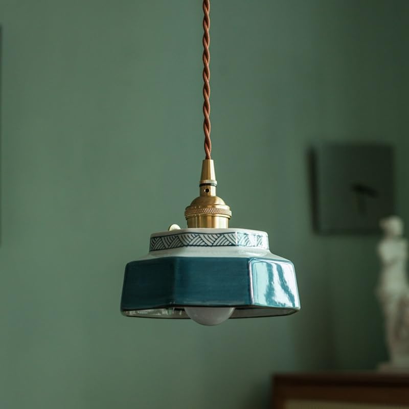 Lustre suspension LED vintage pour en finir avec l'éclairage blafard du salon