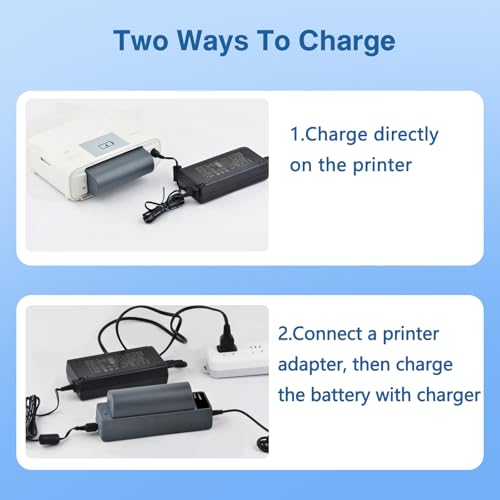 Image of 2280mAh NB-CP2L NB-CP1L Battery and Charger Adapter for SELPHY CP1500 CP1300 CP1200 CP910 CP900 CP800, CP790, CP780, CP770, CP730, CP600, CP510, CP400, CP330, CP300, CP220 Canon Photo Printers