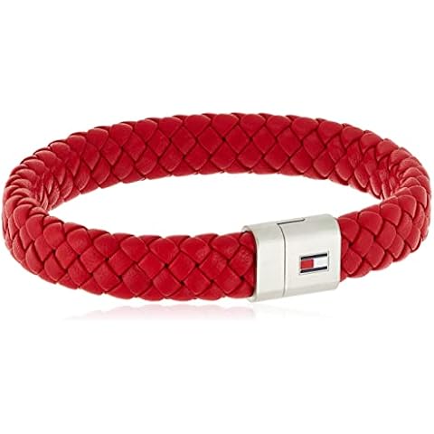 Pulsera de Piel Rojo Tommy Hilfiger 2790329 Cover