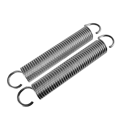 2x Garagentorfedern 430x43x5mm Garagentor Garage Zugfeder Paar Ersatz Feder Universal | 9 Größen zur Auswahl