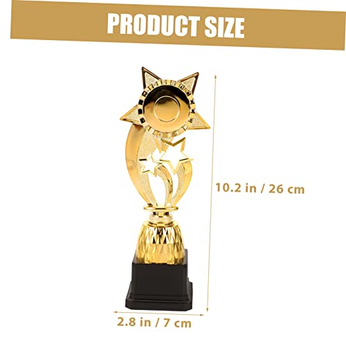 Amosfun 2 Pçs Decoração De Aniversário Esportivo Troféu Da Academia Prêmio Estrela Copos De Celebraç