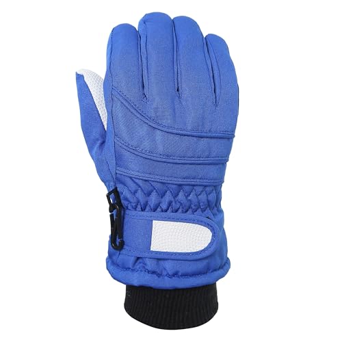 Image of FabSeasons Unisex Warm Winter Gloves, Waterproof, Windproof for Hiking, Driving, Running & Outdoors, Fits for 3-5 Years Old Boys and Girls
