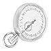Focket Mechanical Stopwatch, Stainless Steel Sports Chronograph with Hanging Loop for Competitions Physics Teaching