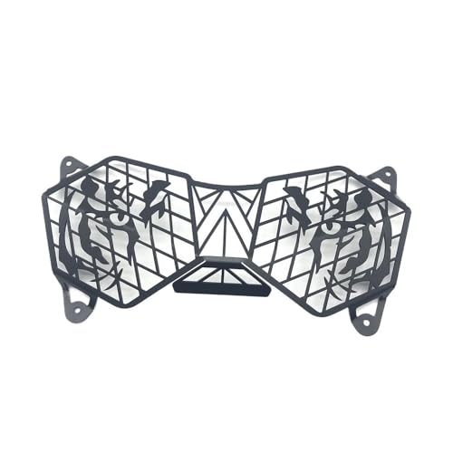 Masque grille protection phare Tiger 800 pour voyages et pistes