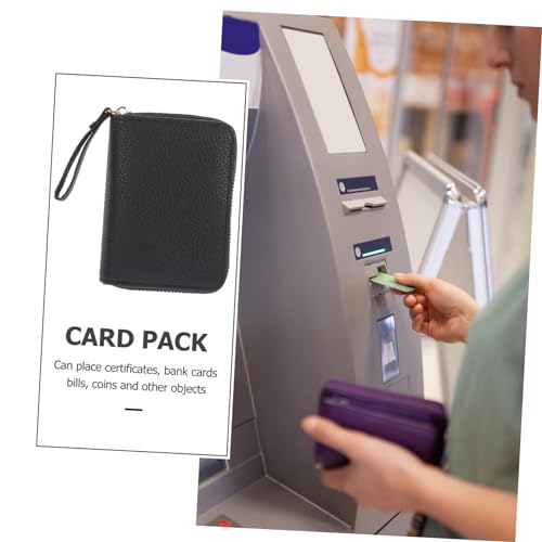 NUOBESTY Ladies Purse Women's Rfid Wallet Coin Purse Cardholder Card Organizer Wallet Zipper Clutch Credit Card Holder for Women2