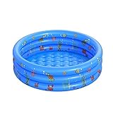 Uniguardian Baby aufblasbare Badewanne Aufblasbarer Kinderpool Langlebiger Aufblasbarer Pool Tragbare Badewanne Zusammenklappbar Pool für Baby und Kinder