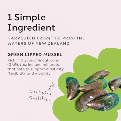 Super Snouts Joint Power 100% Green Lipped Mussels for Dogs & Cats - Dog Joint Supplement Powder Supports Joints, Tendons, Ligaments (2.64 oz) - Thumbnail 4