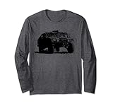Diseño moderno vintage / Grunge todoterreno como regalo para un amigo, todoterreno, aventurero, soldado, fanático militar, habitantes alpinos, forestales o cazadores para cumpleaños, Navidad y otras ocasiones. Sudadera para hombre y mujer