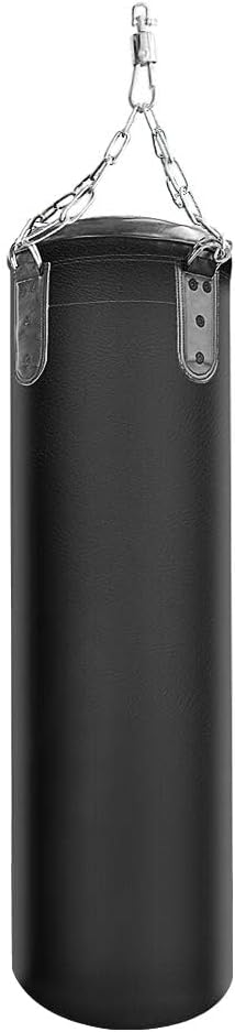 Aoneky Air Water Heavy Punching Bag - Leather Hanging Boxing Bag for MMA