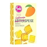DECOCINO meets SALLY - Göttinnenspeise Mangogeschmack 2 x 15g - Perfekt als Nachspeise, Tortendeko, Dessert, etc. Unvergleichlich guter Geschmack