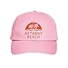 Press Fans - Bethany Bethany Surf Beach Hat Baseball Cap Distressed Classic Polo Style Adjustable, m51 Light Pink