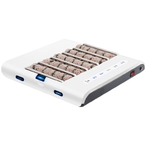 KEhtu Machine De Nettoyage Automatique des Semelles, Cireuse À Chaussures À Induction Automatique Rechargeable 260 TR/Min, Frotter + Aspirer 2 en 1, sans Nettoyage À l'eau, pour Le Bureau À Domicile