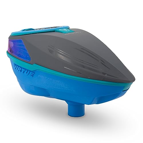 image for VIRTUE Spire V Electronic Paintball Loaders/Hoppers - Stealth Sky, Spi