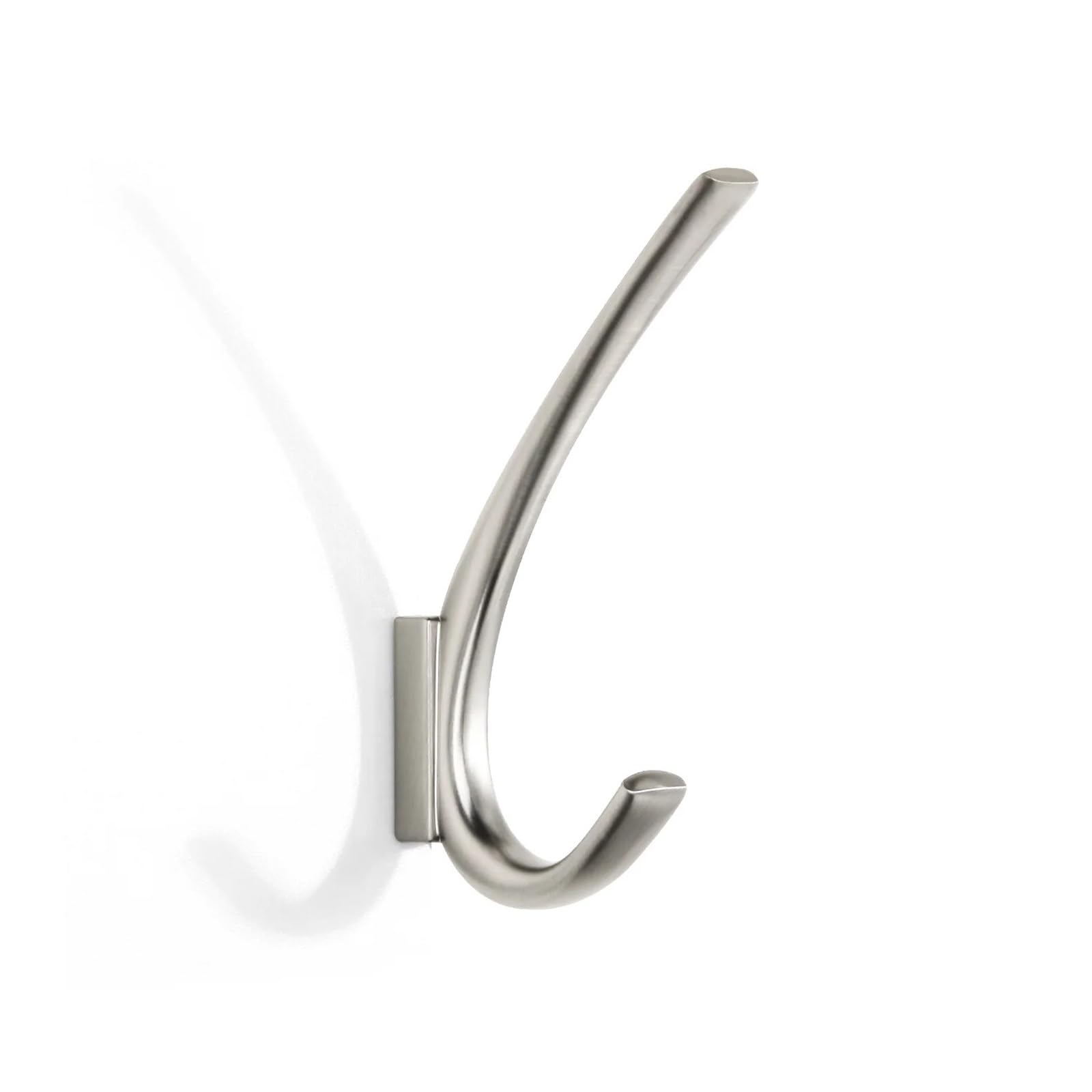 FGUJSUR Coat Hooks Wall Hook Black Clothes Hooks Storage Towel Coat Rack