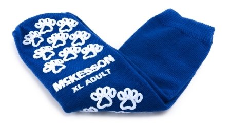 Mckesson Terries Slipper Socks - 40-3816-001Cs - 48 Pair/Case - Main Image