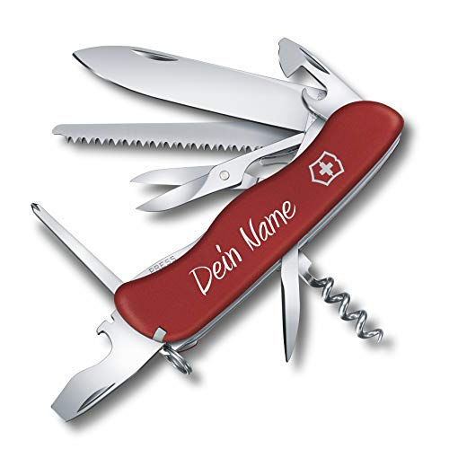 Couteau de poche Victorinox Outrider suisse personnalisé 14 fonctions 0.8513