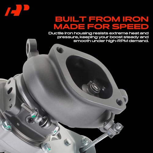 A-Premium Complete Turbo Turbocharger Kit with Wastegate Actuator & Gasket by A-Premium - Used condition - Image 3