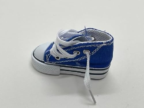 Sapatinho All Star Azul Protetor de Piso Para descanso de moto Emborrachado