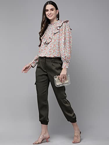 Image of Rare Women's Solid Regular Fit Blouse