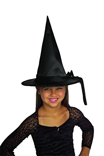 Rubie's Costume Black Satin Hat with Black Band Costume