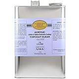 L.A. Gold Leaf Acrylic Topcoat Gloss (Outdoor/Indoor Use) 1 Gallon