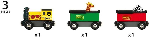 BRIO (ブリオ) サファリトレイン 33722 対象年齢 3歳~ 【おもちゃ 玩具 木製おもちゃ 機関車 車両 プレゼント(誕生日/クリスマス)】 - 4