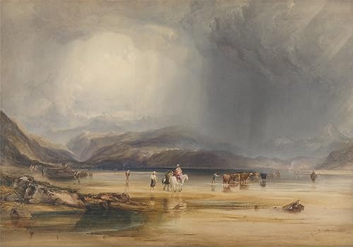 Toile une vue de Snowdon paysage gallois pour décoration de salon et bureau élégant