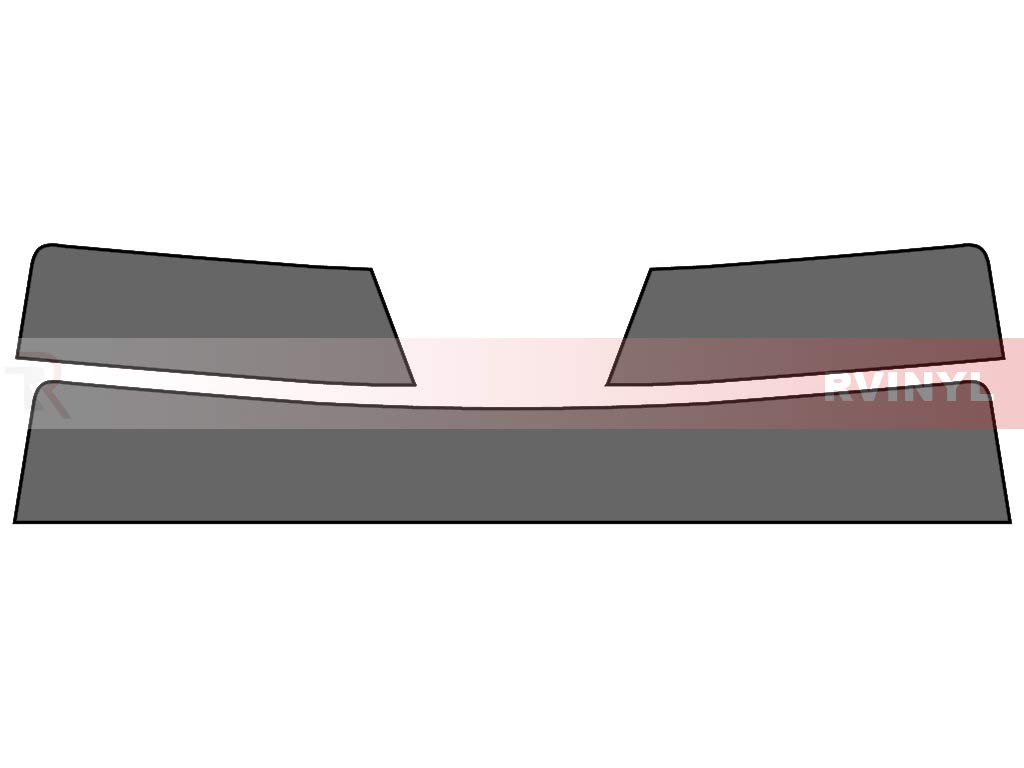 Rvinyl Window Tint Kit Compatible with Hyundai Ioniq 2017-2022 (Sedan) - Windshield Strip Visor - 35%