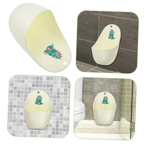 Urinal infantil de pared OUNONA orinal portátil para entrenamiento de niños 5