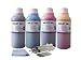 ND® 4 X 250ml refill Ink kit for Brother LC101 LCn103 LC105 LC107 LC109 Refillable Ink Cartridges / CISS