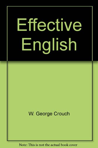 Effective English B001874TWE Book Cover