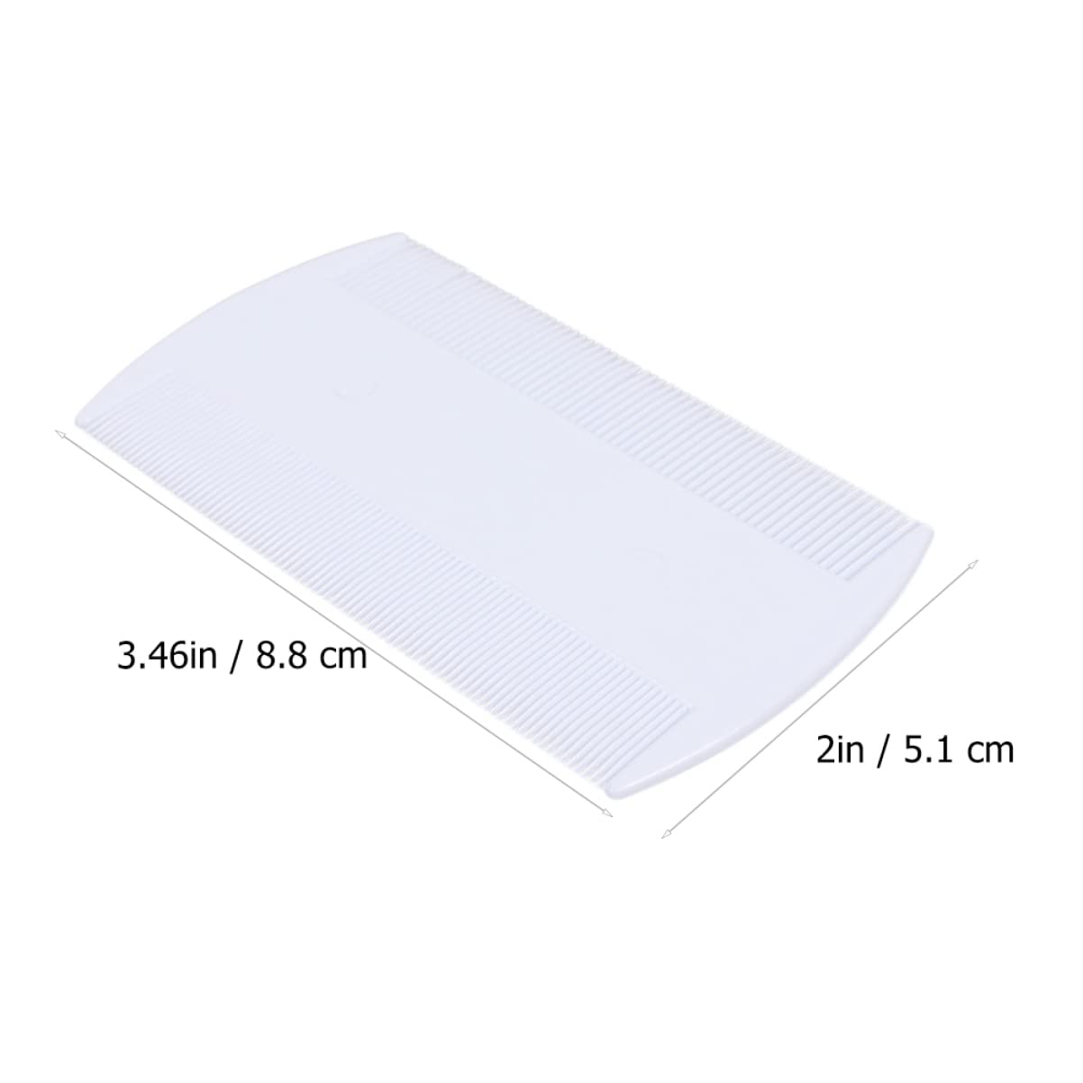 HOUDERCO 10pcs Pet Comb Double Sided Cat Grooming Combs for Painless Massaging and Gentle Hair Removal for Reducing Shedding and Itching Cats and Dogs